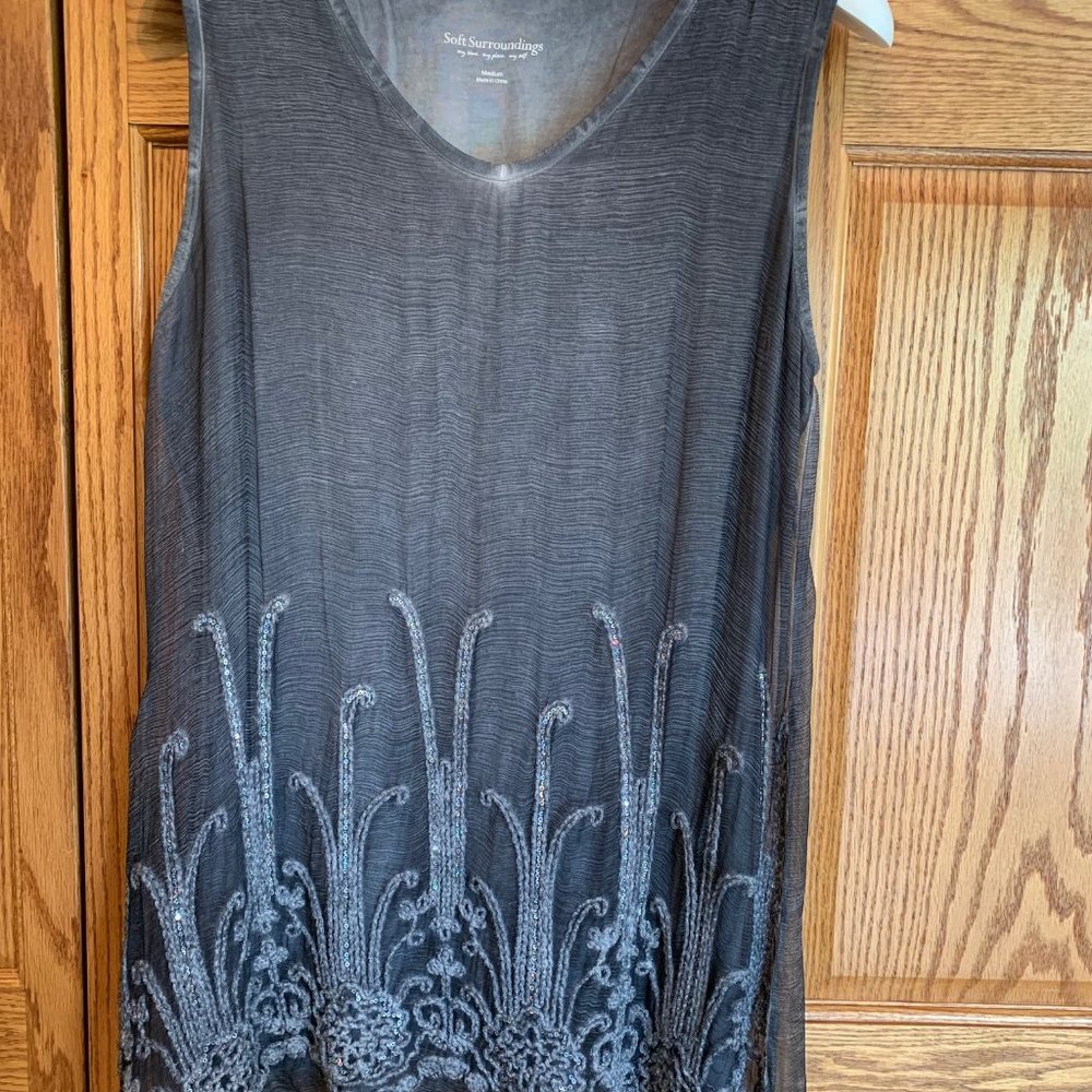 SOFT SURROUNDINGS SILKY TANK